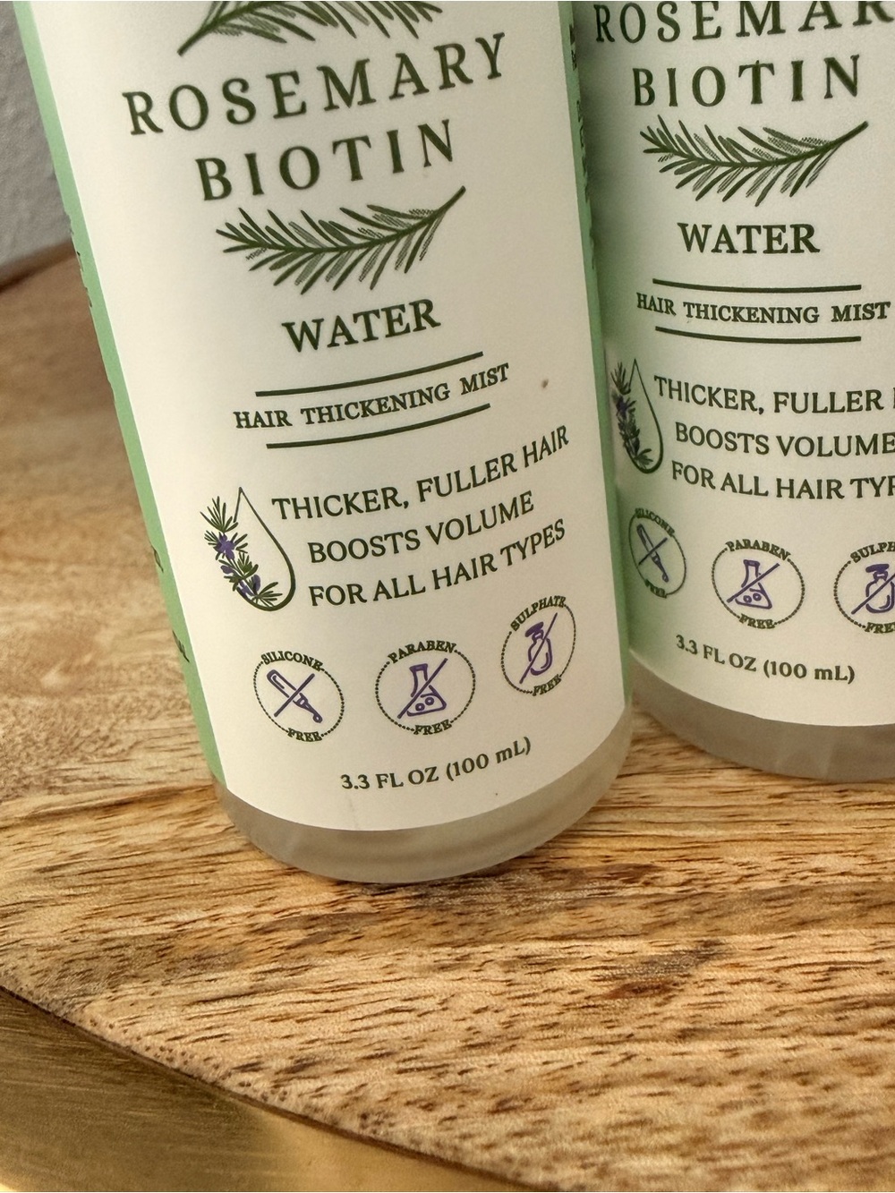 Rosemary With Biotin Hair Water Spray - White Set (2) - Picture 2 of 4